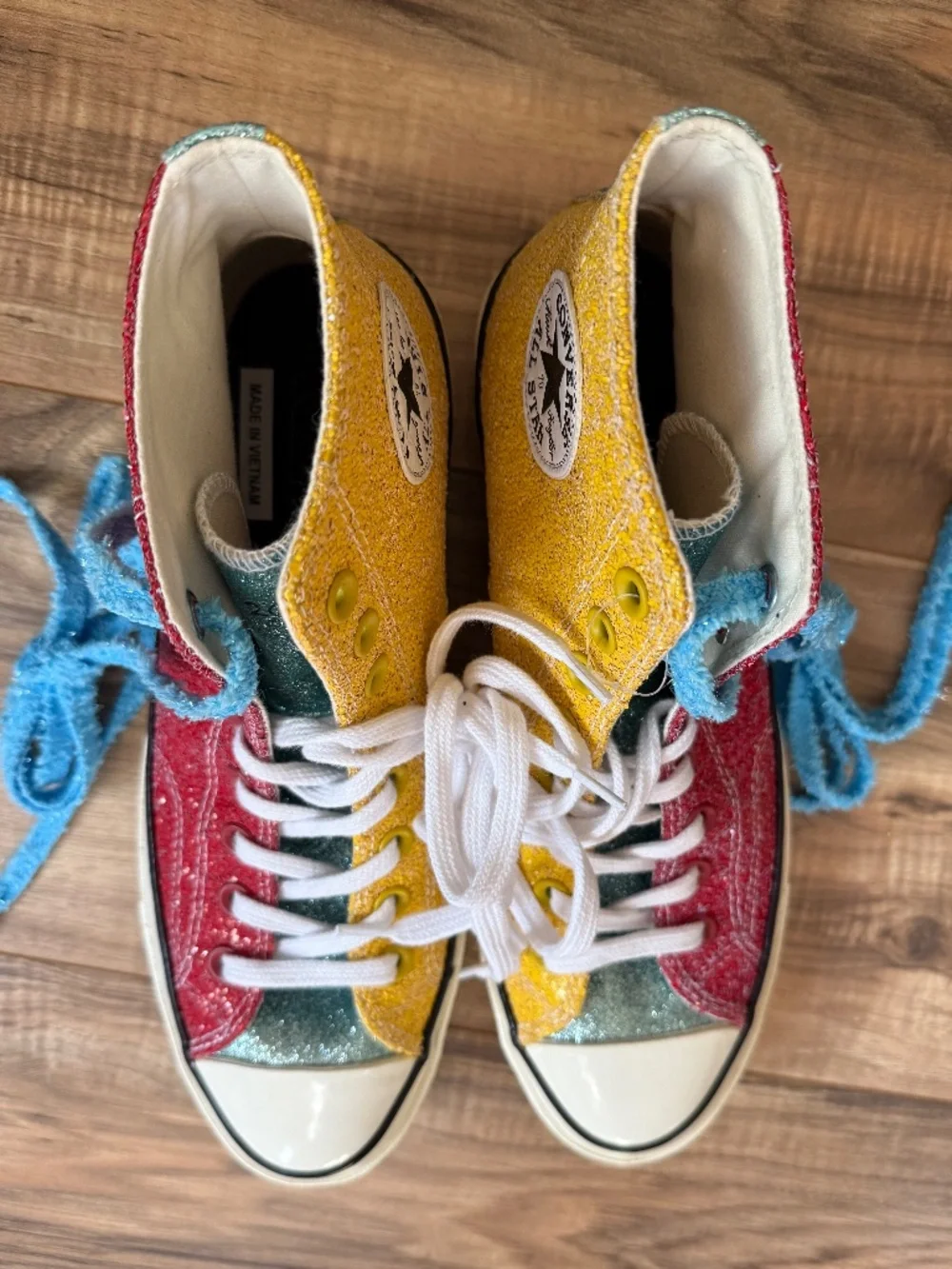 Converse X JW Anderson Glitter Pack Chuck Taylor 70 High Top